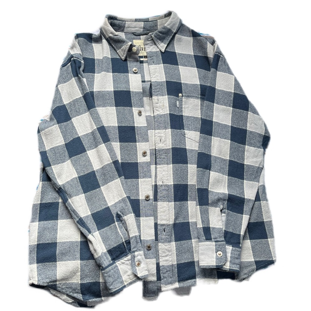 Levi’s SilverTab flannel shirt oversized